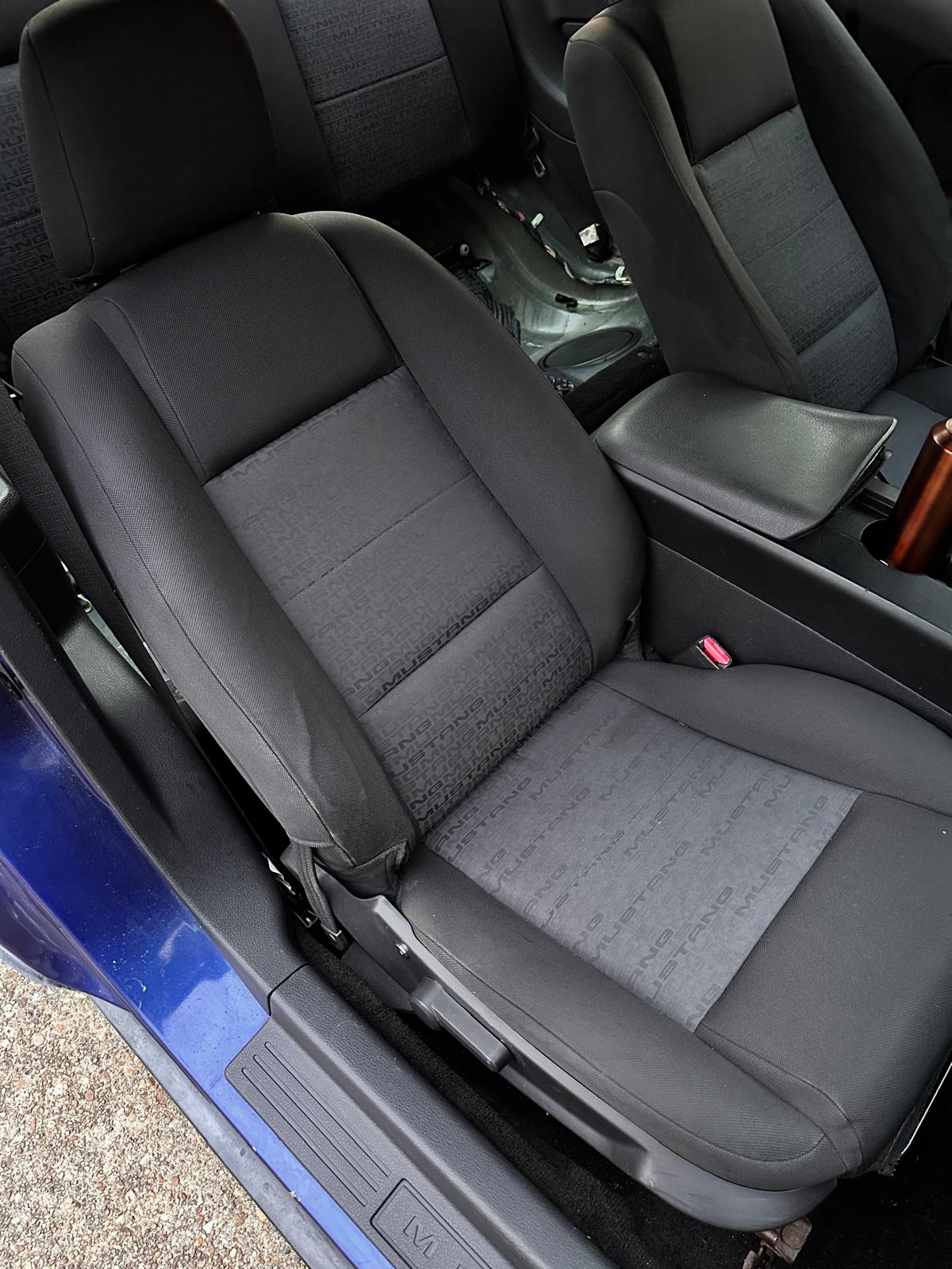 Seat Restoration after detailing